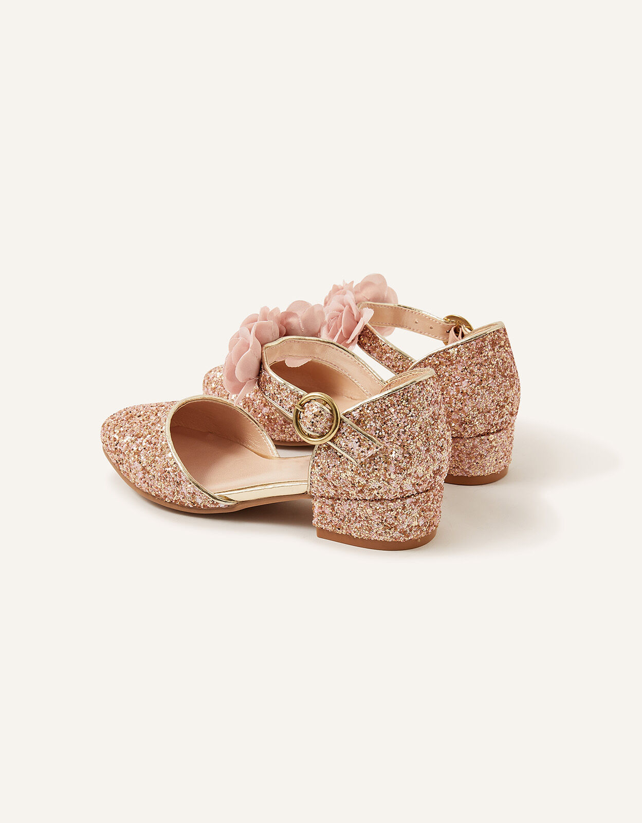 Monsoon rose gold shoes sales