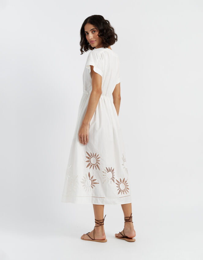 Chinti & Parker Étoile Midi Sundress, Cream (CREAM), large