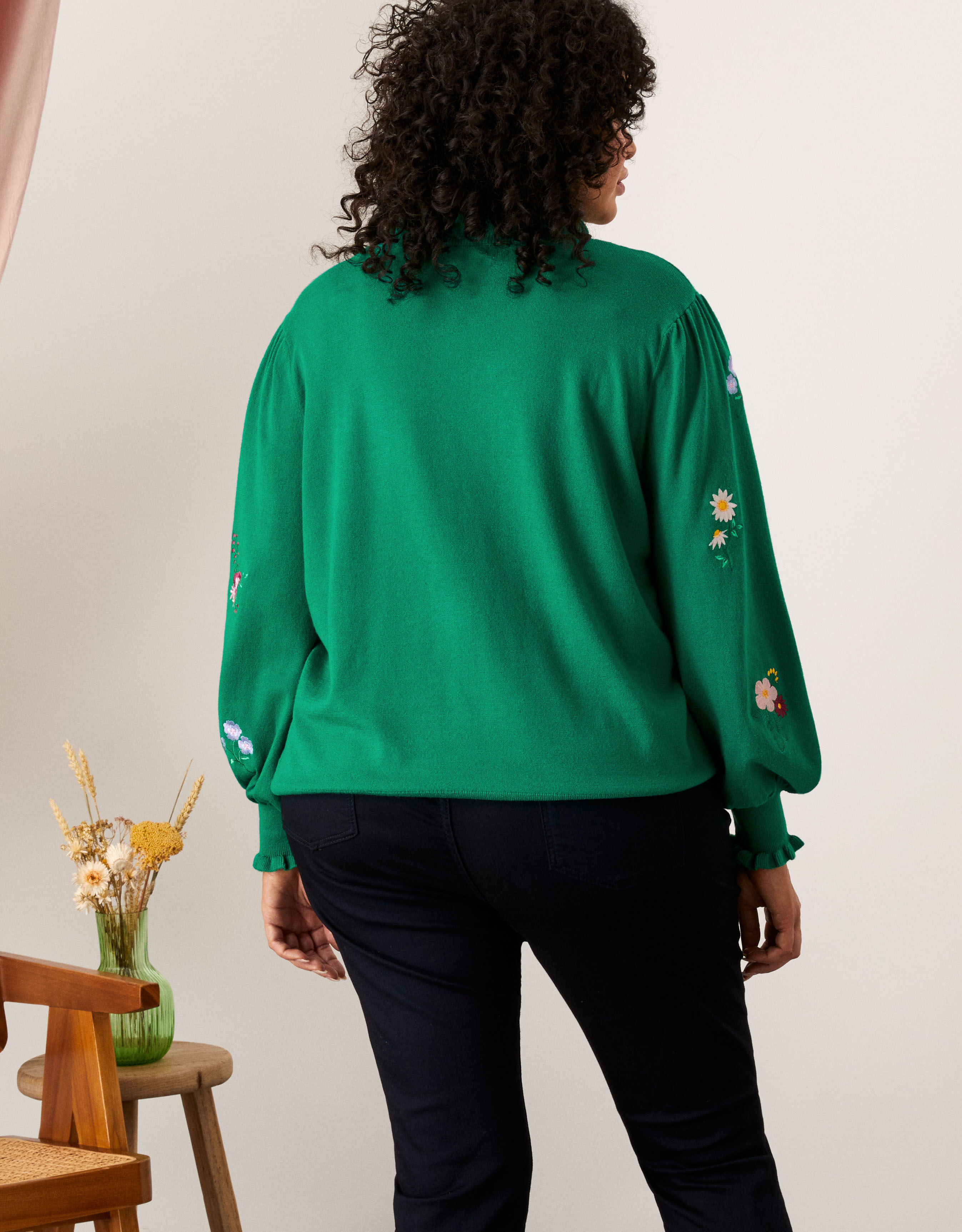 Monsoon green jumper best sale