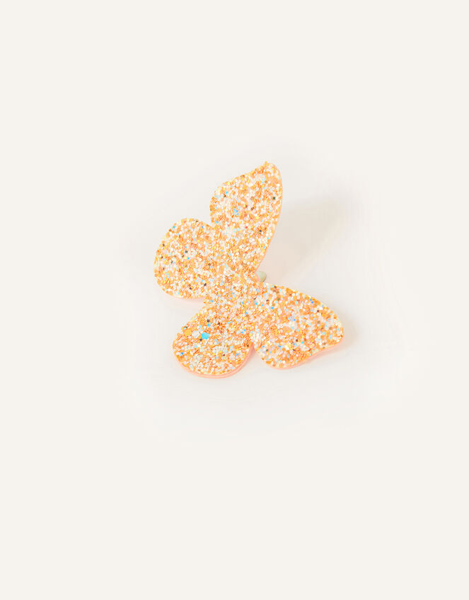 Glitter Butterfly Hair Clip, , large