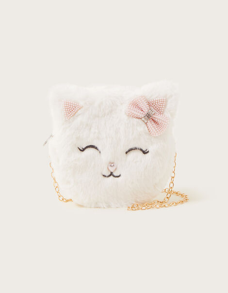 Lily Fluffy Cat Bag, , large
