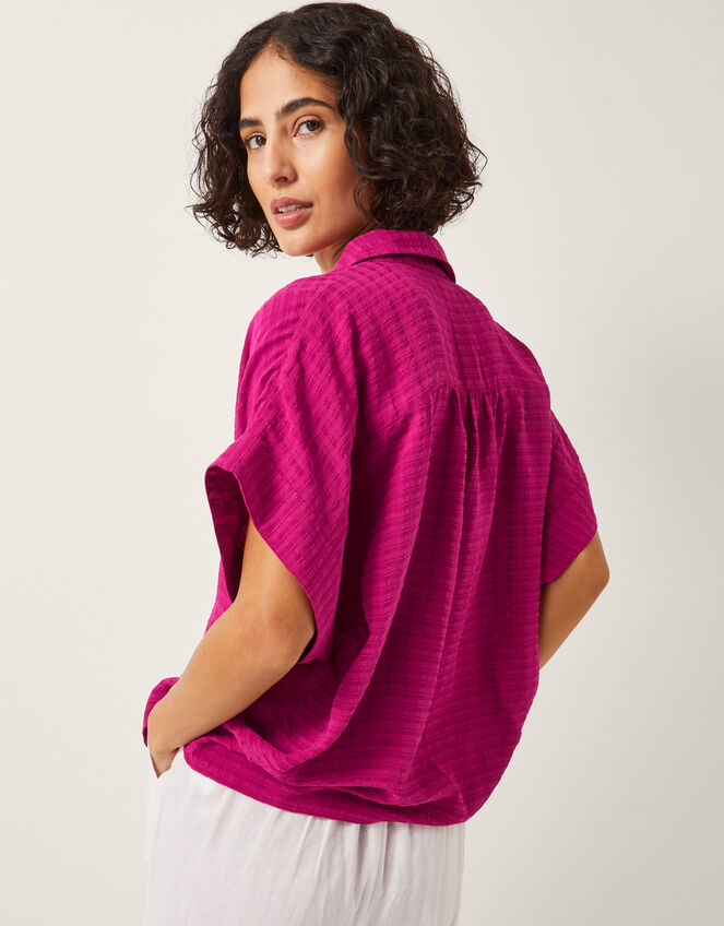 Paige Slouchy Shirt, Pink (PINK), large
