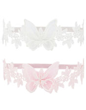 Baby Butterfly Lace Bando Set, , large
