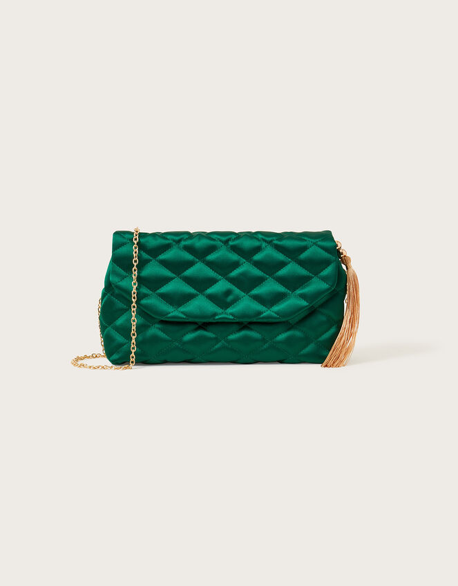 Quilted Clutch Bag, , large