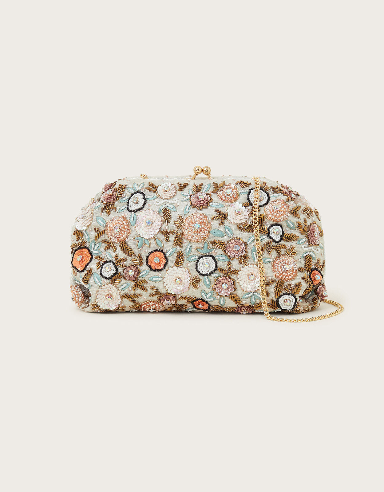 Pastel clutch shop bag