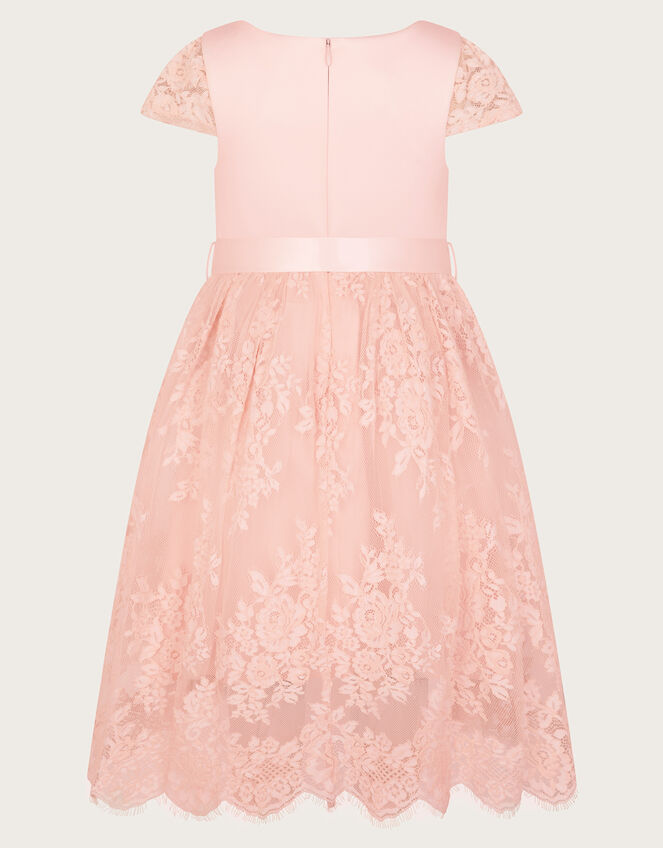 Mimi Lace Tulle Dress, Pink (PINK), large