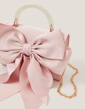 Satin Bow Bag, , large