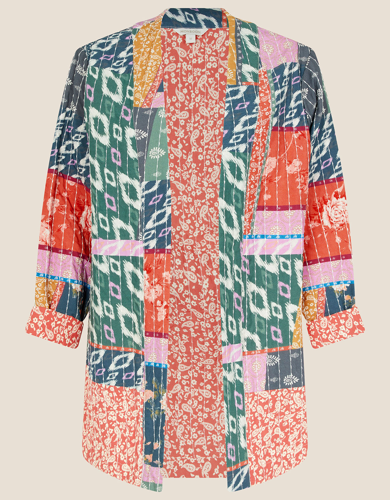 Monsoon orange jacket shop