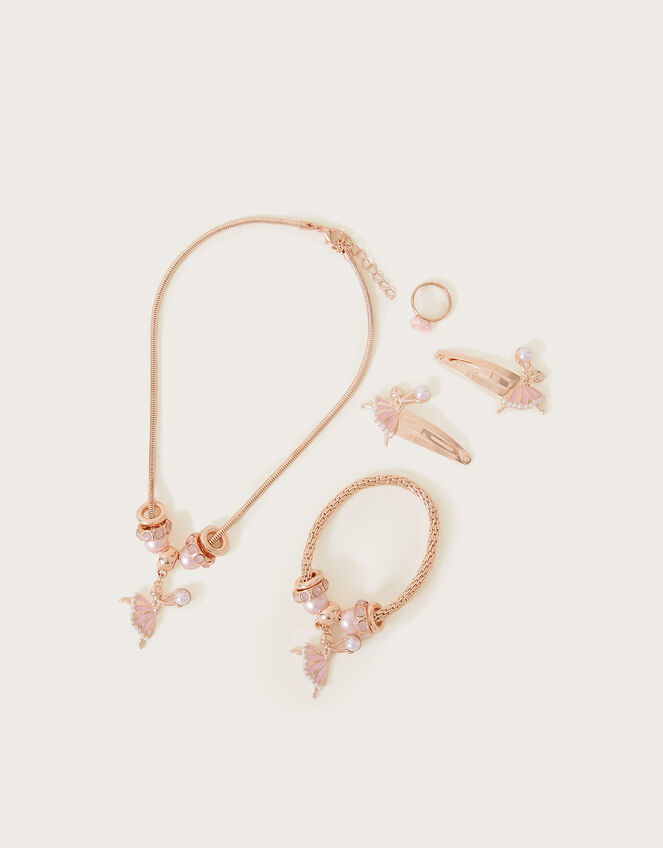 Ballerina Trinket Jewellery Set, , large