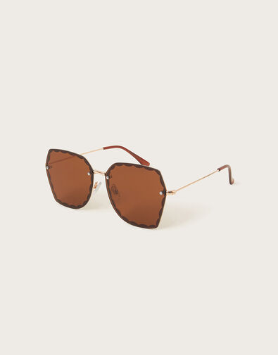 Ombre Oversized Sunglasses, , large