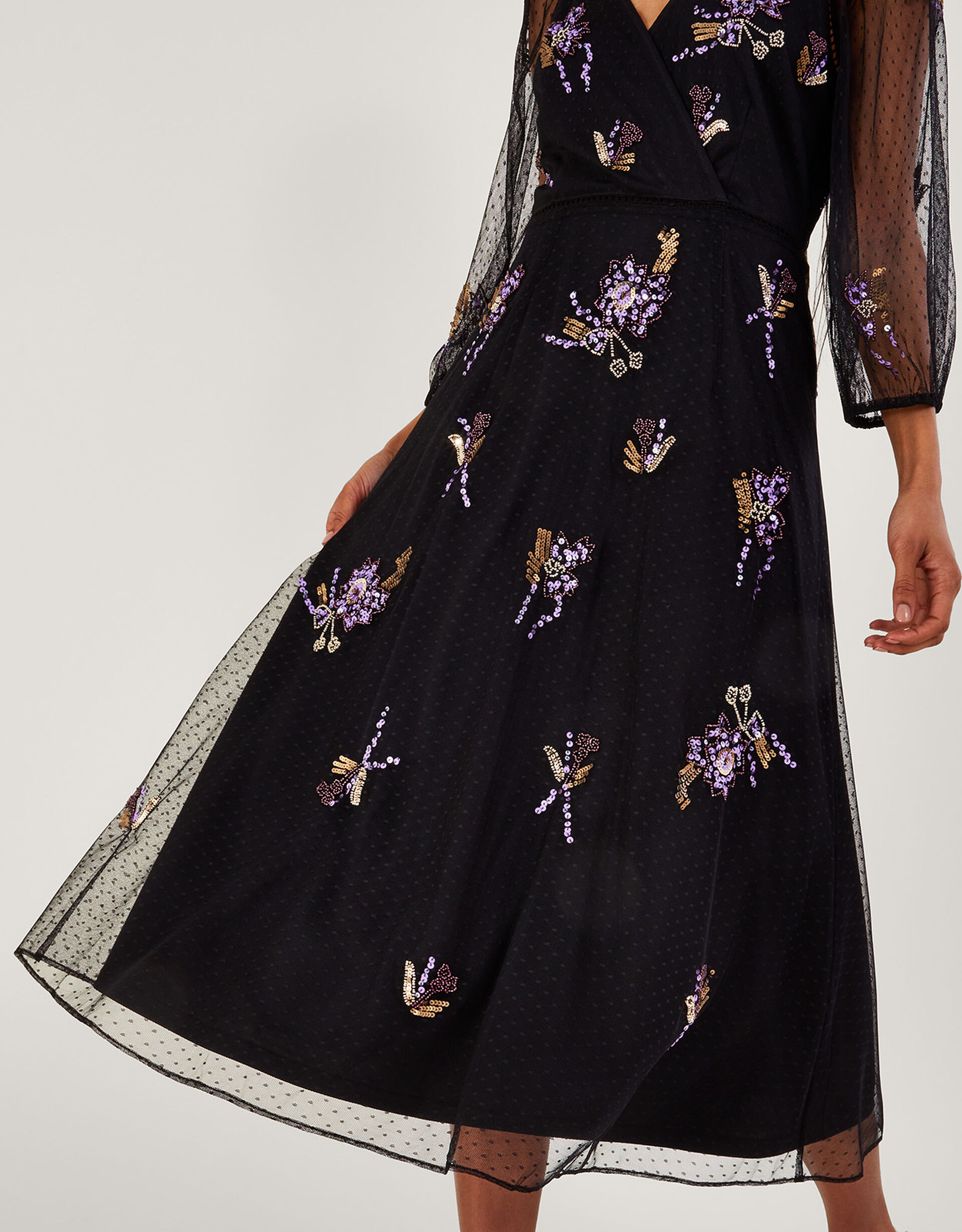 Black Eloise Dress main image 1