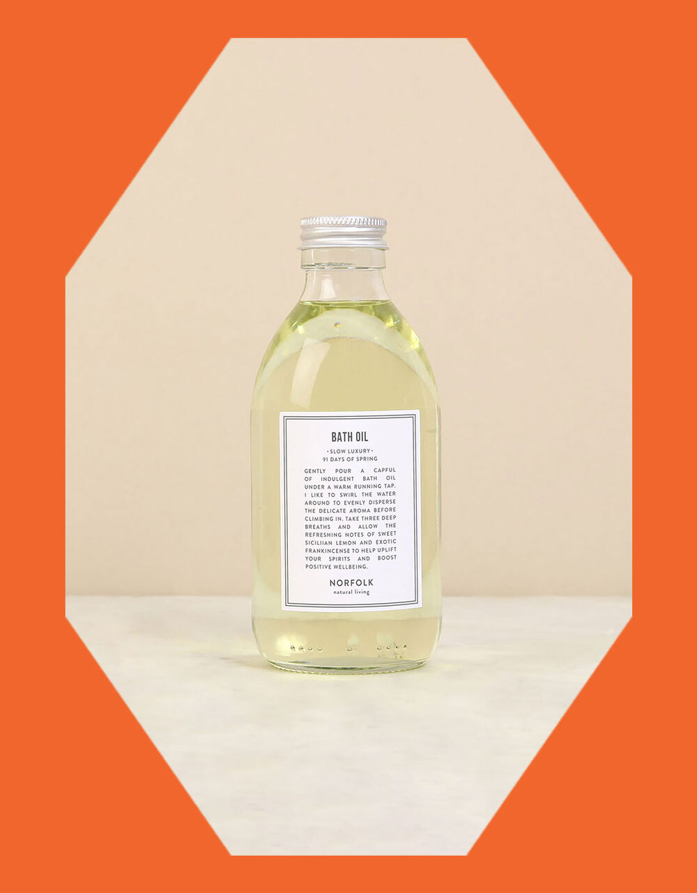 Norfolk Natural Living Coastal Bath Oil 250ml, , large