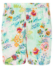 Bessie Floral Vest and Shorts Set, Blue (BLUE), large