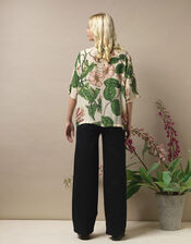 One Hundred Stars Honeysuckle Print Rachel Blouse, Multi (MULTI), large