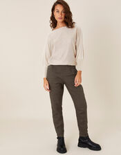 Sari Slash Neck Jumper, Gold (GOLD), large