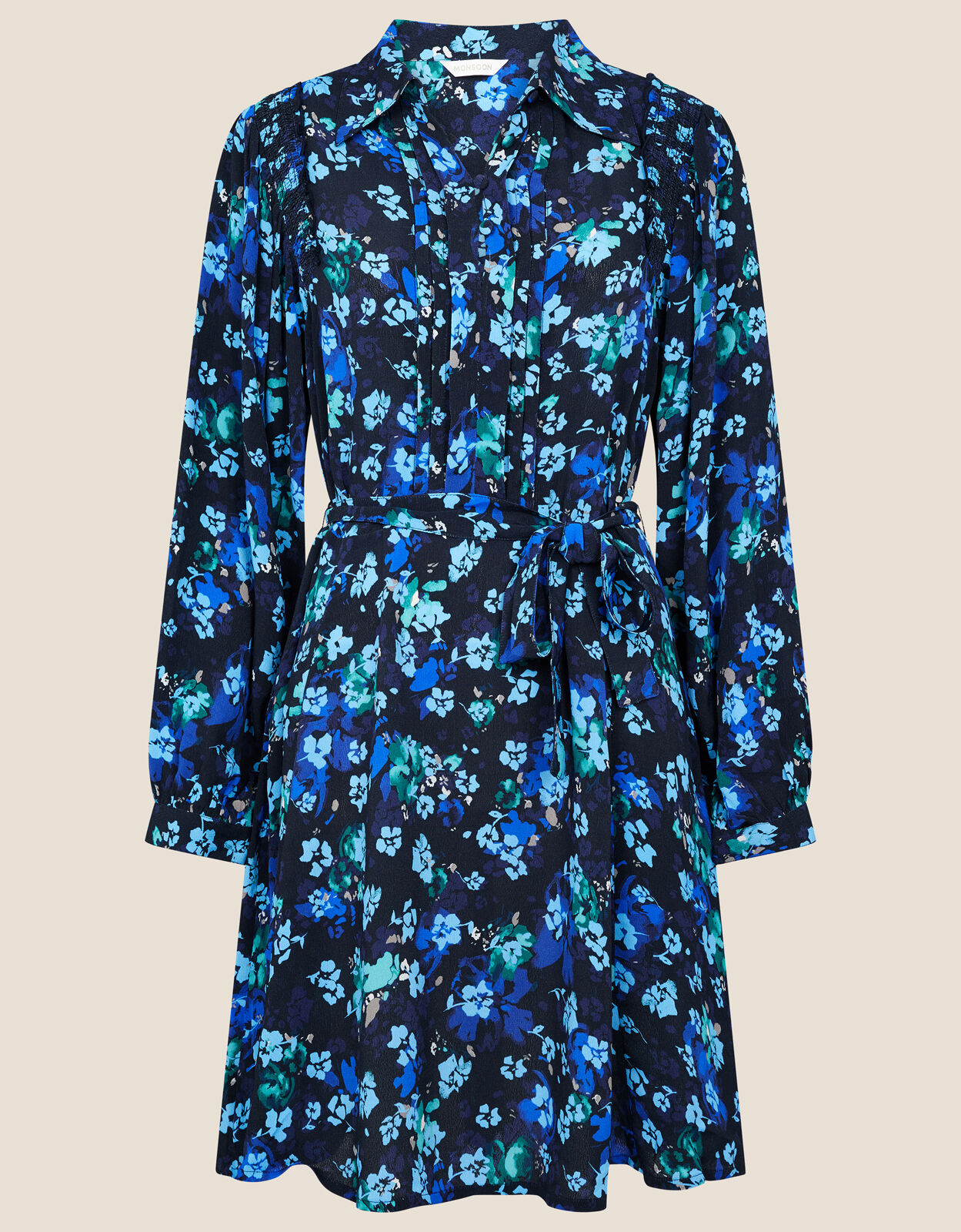 Monsoon ditsy print dress top