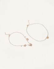 Butterfly Pearl Necklace Set, , large