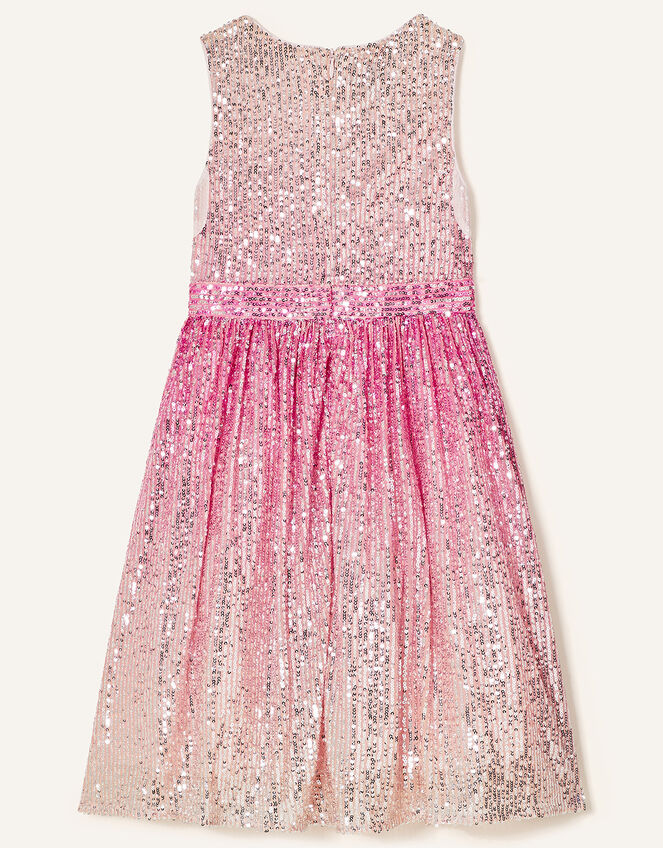 Ombre Sequin Dress, Pink (PINK), large