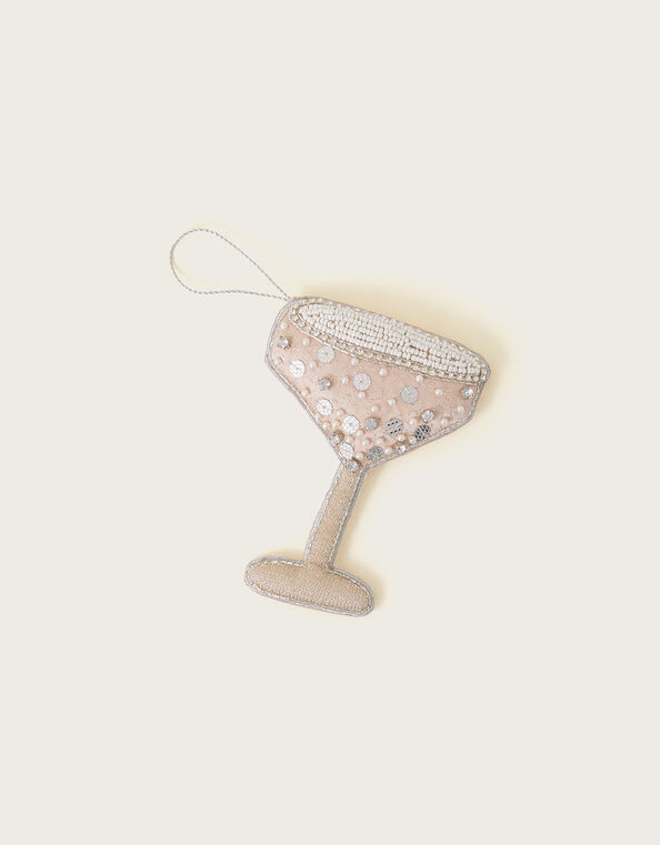Champagne Glass Hanging Decoration, , large