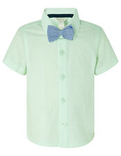 Mateo Shirt, Shorts and Bow Tie Set, Green (MINT), large