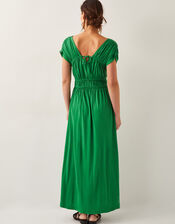 Jennifer Jersey Maxi Dress, Green (GREEN), large
