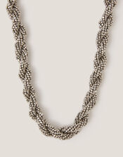 Beaded Twist Necklace, , large