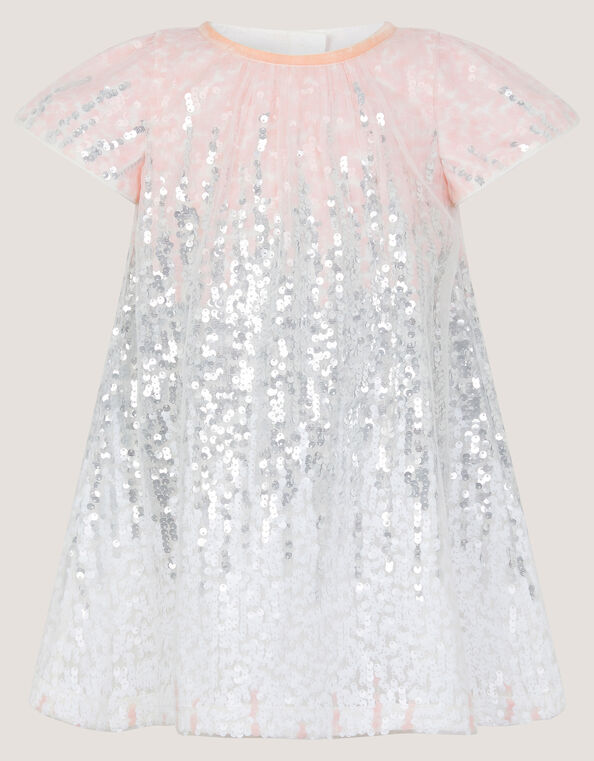 Baby Ombr&eacute; Sequin Dress, Multi (MULTI), large