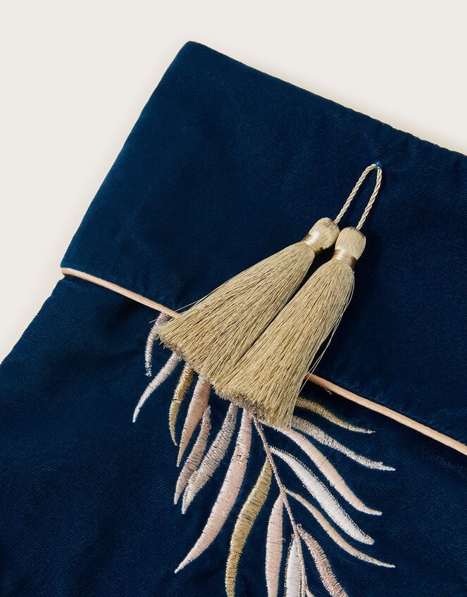 Velvet Feather Stocking, Teal (TEAL), large
