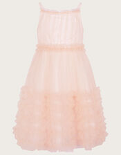 Land of Wonder Ruffle Sparkle Dress, Pink (PALE PINK), large