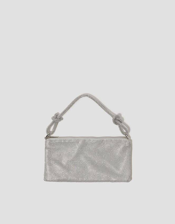 Cindy Chainmail Knot Strap Bag, , large