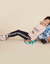 DREAM BIG Hoody and Leggings Set, Pink (PALE PINK), large