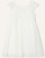 Baby Estella Dress, Ivory (IVORY), large