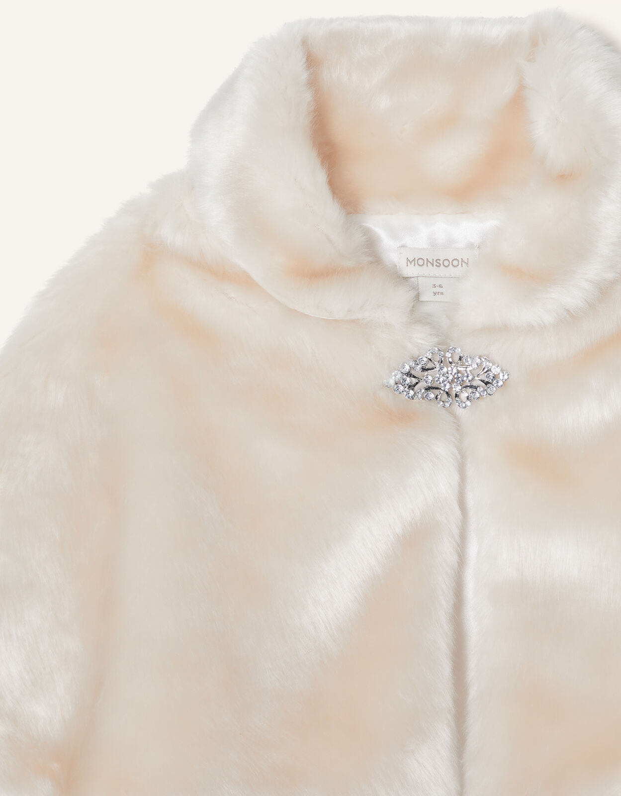 Girls fur 2025 cape