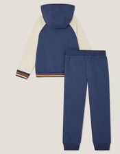 Dinosaur Sweater Set, Blue (NAVY), large