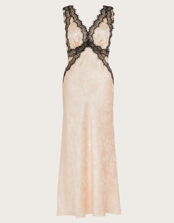 Sandra Slip Dress, Cream (CREAM), large