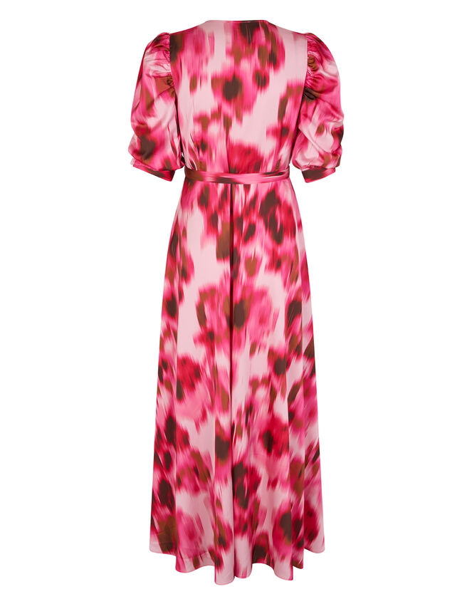 Crās Abstract Floral Maxi Dress, Pink (PINK), large