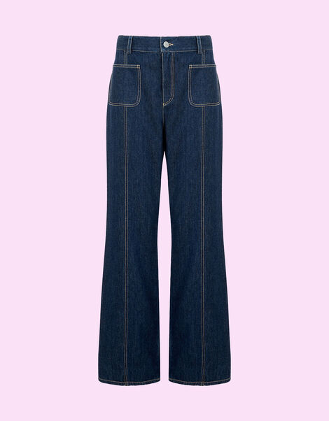 Mirla Beane Denim Jeans Blue, Blue (INDIGO), large