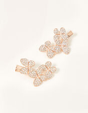 Cascading Butterfly Hair Clips, , large