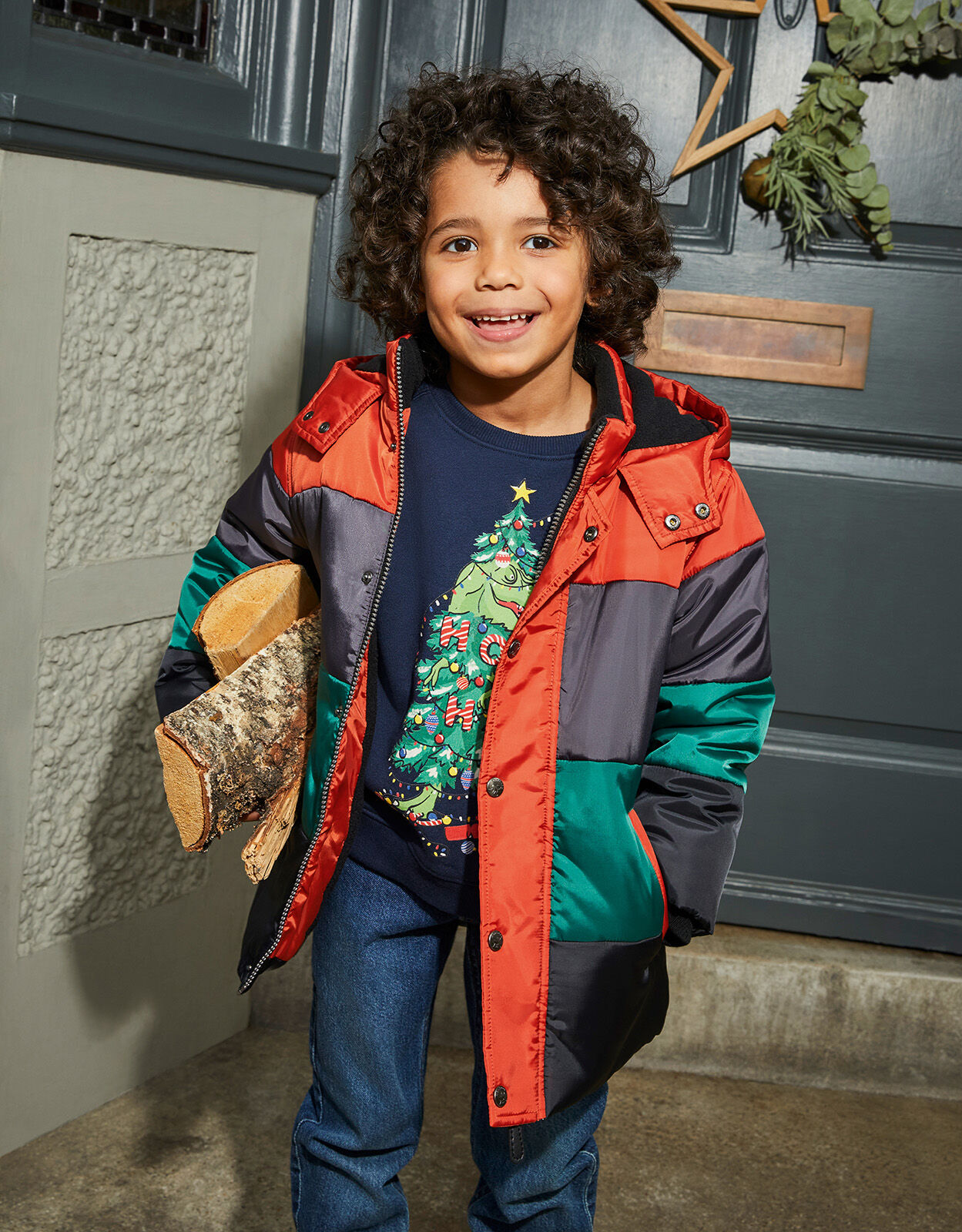 Monsoon peyton padded coat deals