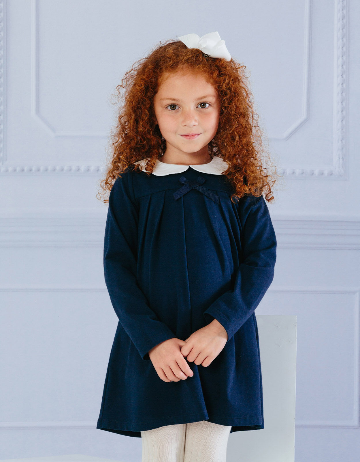 Petal collar dress 2025