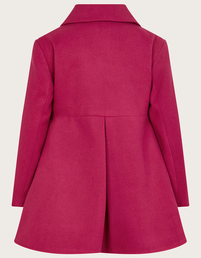 Skirted Coat, Pink (MAGENTA), large