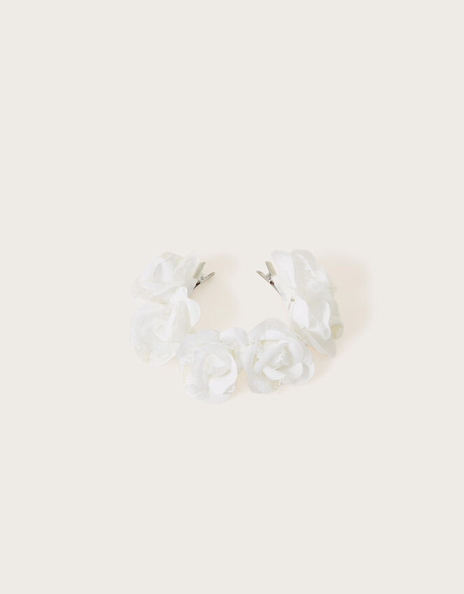 Flower Garland Communion Double Clip, , large
