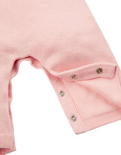 Newborn Baby Bunny Knit Dungarees Set, Pink (PINK), large