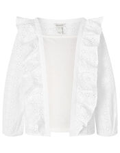 Alison Broderie Lace Kimono with Cami Top, , large