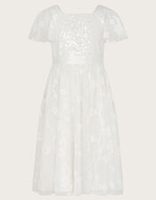 Embellished Truth Dress, Ivory (IVORY), large