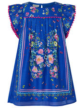 Gianna Butterfly Tunic and Leggings Set, Blue (BLUE), large