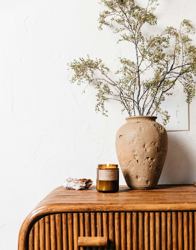 P.F. Candle Co. Amber and Moss Soy Candle, , large