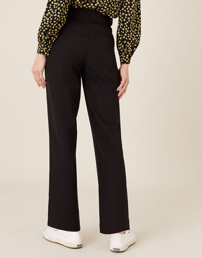 Smart Tapered Trousers, Black (BLACK), large