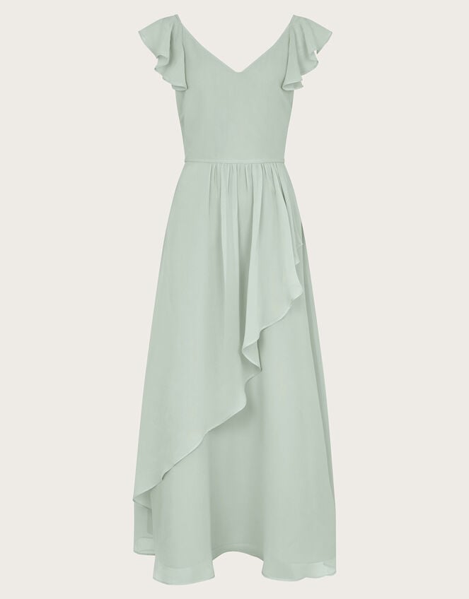 Indi Tie-Back Prom Dress, Green (SAGE), large