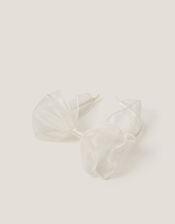 Organza Bow Headband, , large